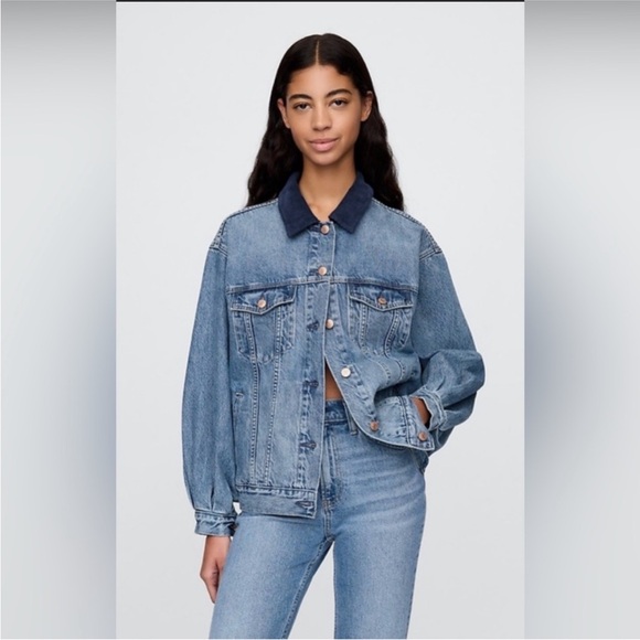 GAP x Dôen Oversized Denim Icon Jacket - Picture 3 of 10